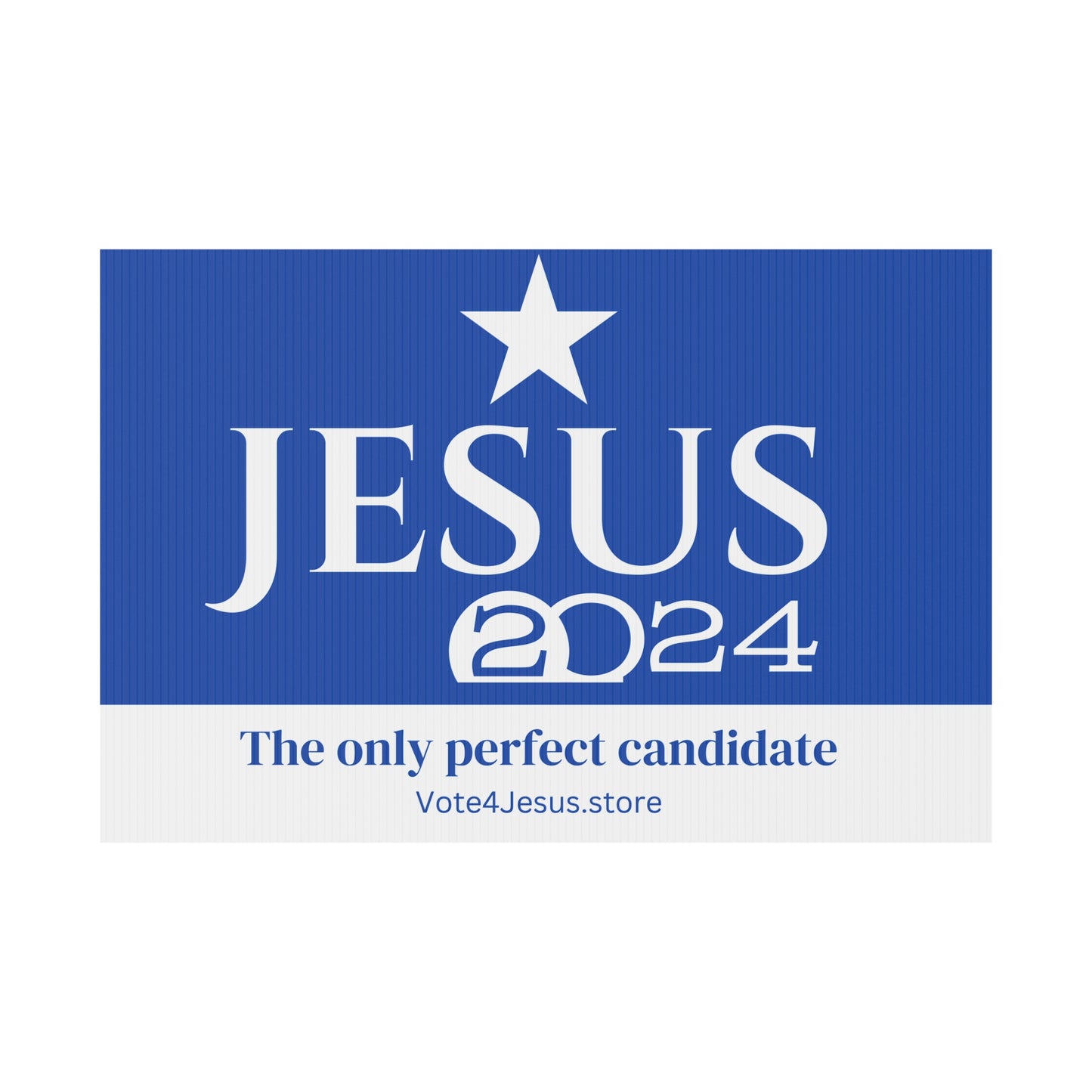 Jesus 2024 - The only perfect candidate