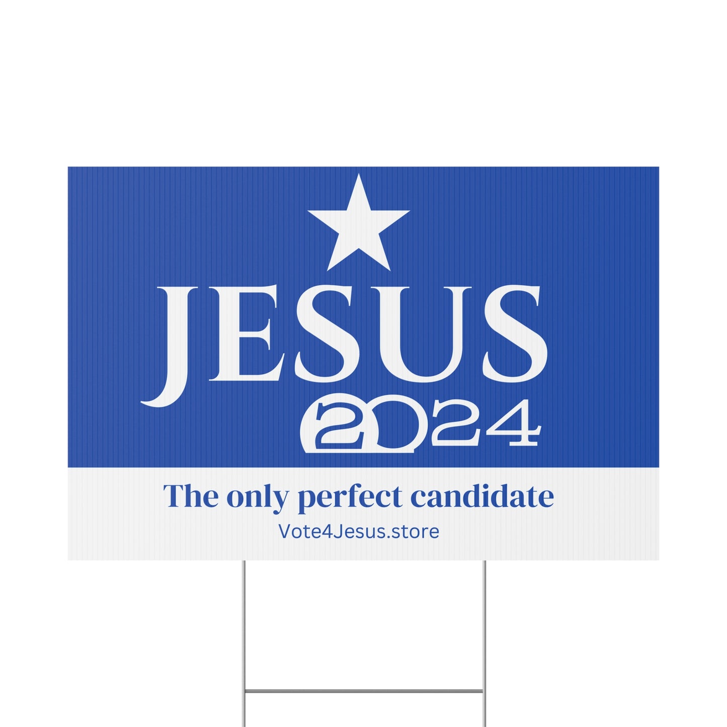 Jesus 2024 - The only perfect candidate