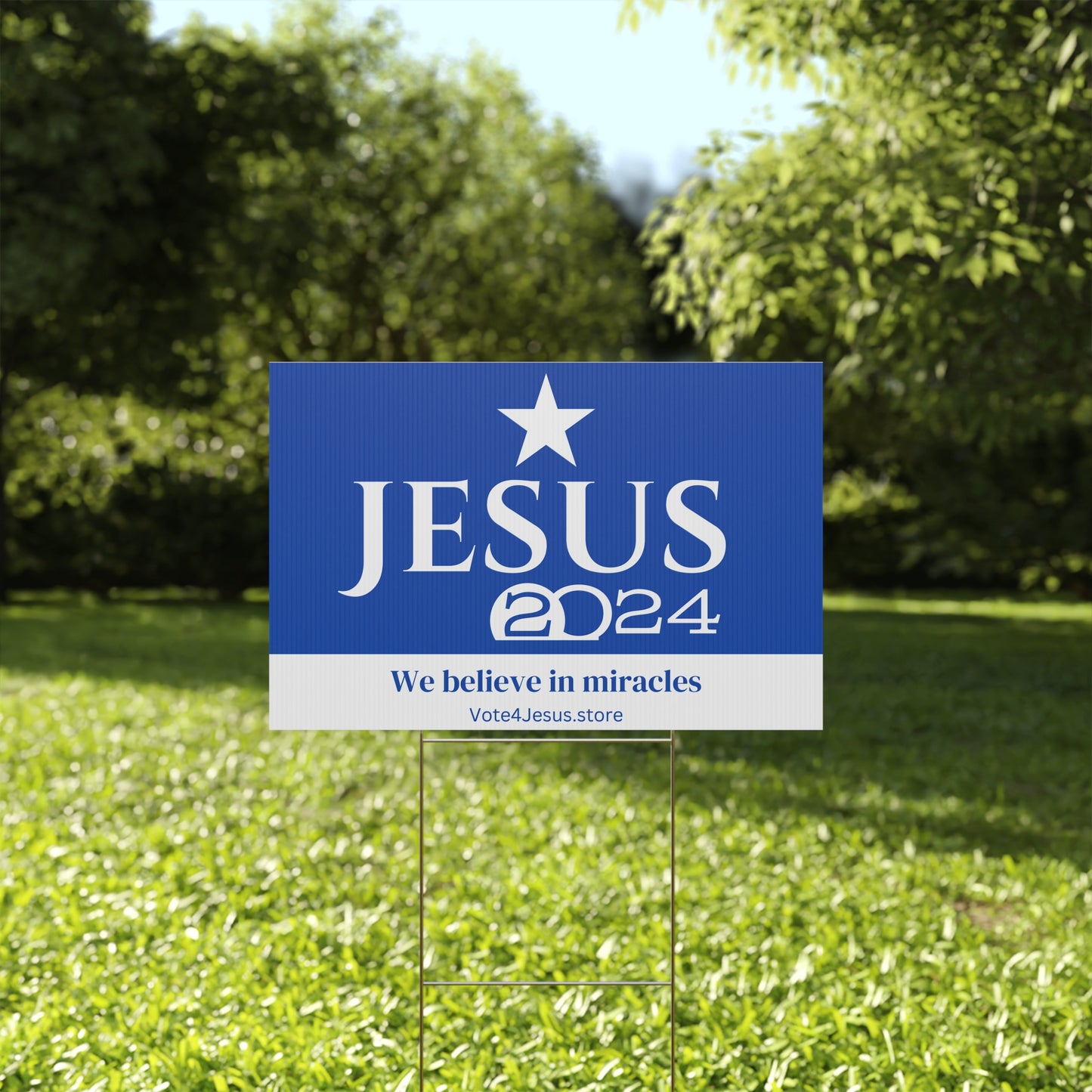 Jesus 2024 - We believe in miracles
