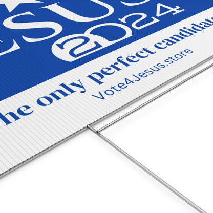 Jesus 2024 - The only perfect candidate